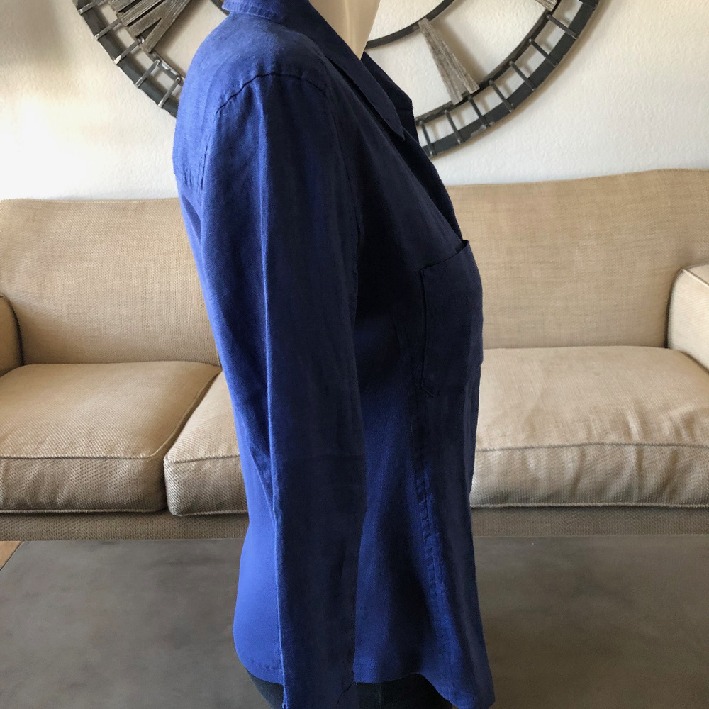 Eileen Fisher Linen Shirt, xs. Like New. - Picture 8 of 8